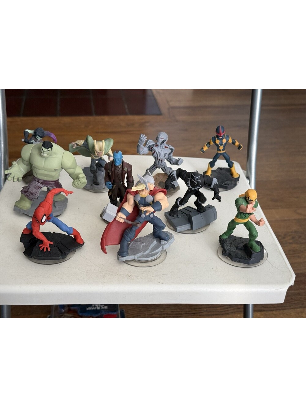 Disney Infinity  Action Figures Lot Of 10, Good Condition 2.0 And 3.0